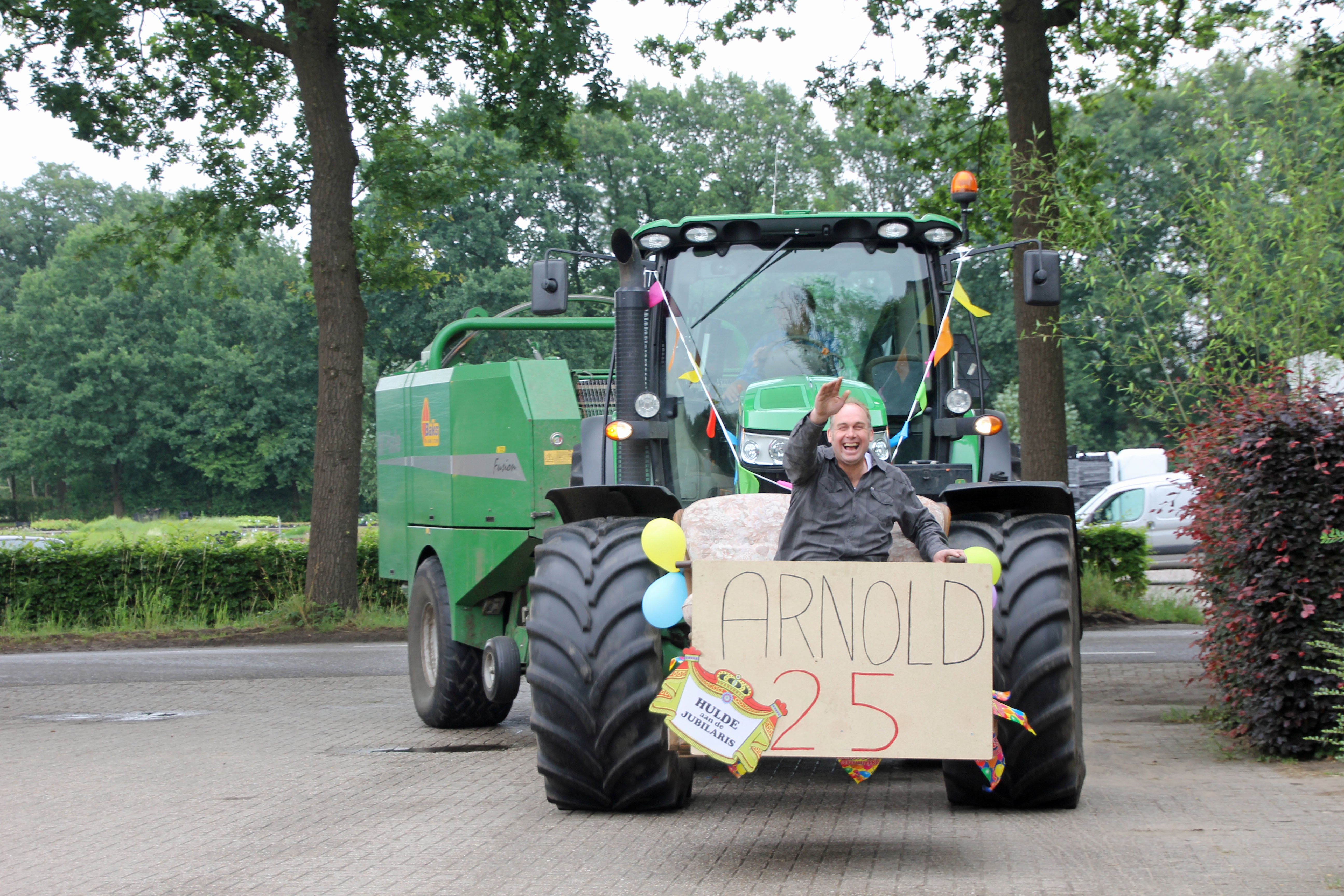 Arnold Olthaar 25 jaar in dienst bij Baks